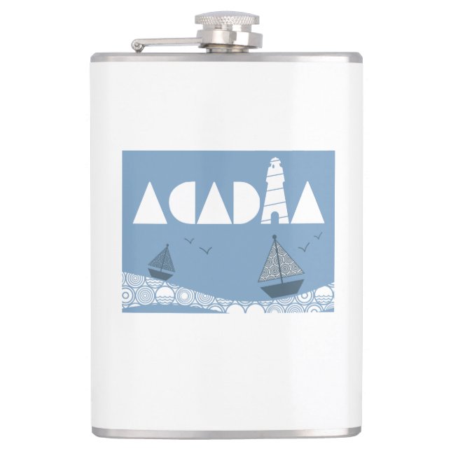 Acadia Flachmann (Vorderseite)