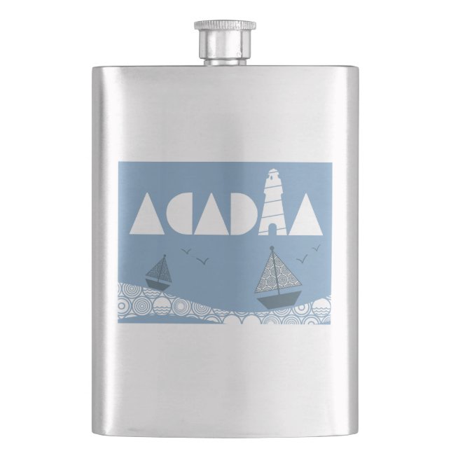 Acadia Flachmann (Vorderseite)