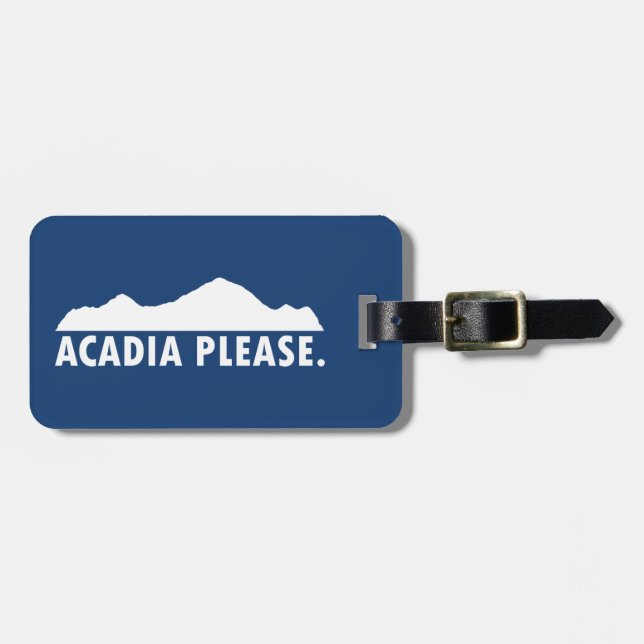 Acadia Gepäckanhänger (Vorderseite horizontal)