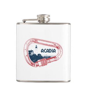 Acadia-Kletterkarabiner Flachmann