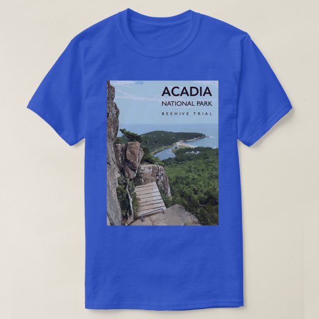 Acadia National Park Beehive 1 T-Shirt (Design vorne)