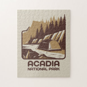 Acadia National Park Camping Adventure Puzzle