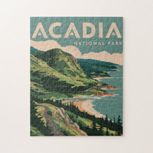 Acadia National Park Coastline Puzzle