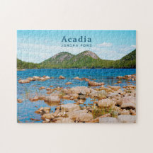Acadia National Park Custom Foto Jordan Pond