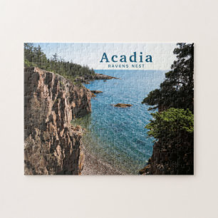 Acadia National Park Custom Foto Ravens Nest Puzzle