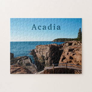 Acadia National Park Custom Foto Thunder Hole Puzzle