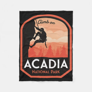 Acadia National Park Klettergebiet Fleecedecke