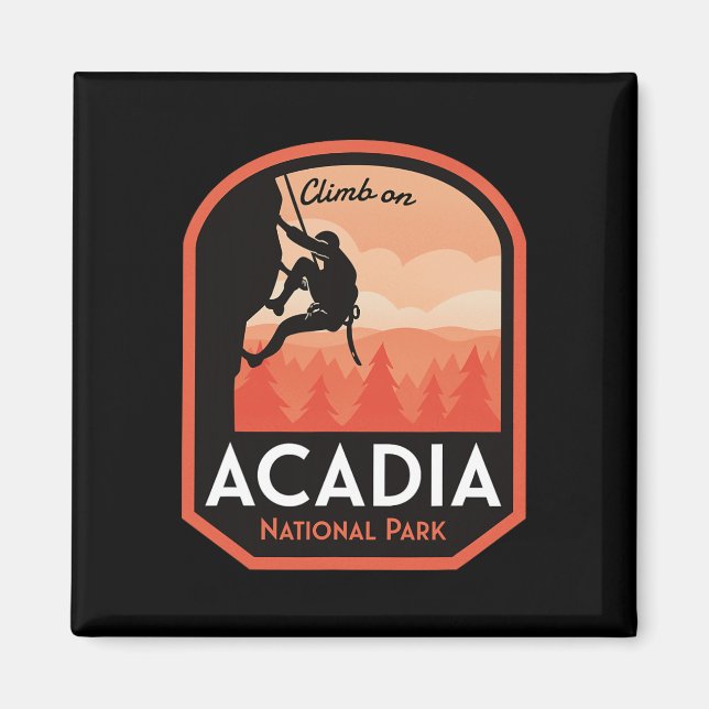 Acadia National Park Klettergebiet  Magnet (Vorne)
