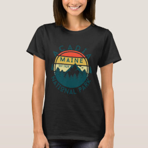 Acadia National Park Maine Berge Natur Wandern T-Shirt