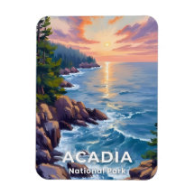 Acadia National Park | Maine Malerei Reise Kunst