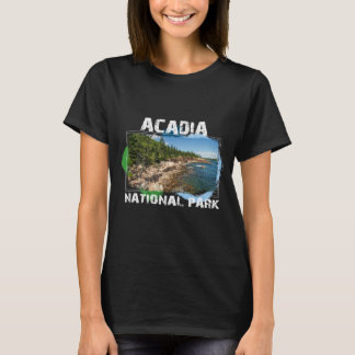 Acadia National Park Maine Mountains T Shirt