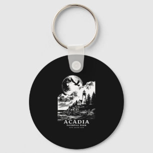 Acadia National Park Maine Urlaubs-Souvenir Outdoo Schlüsselanhänger