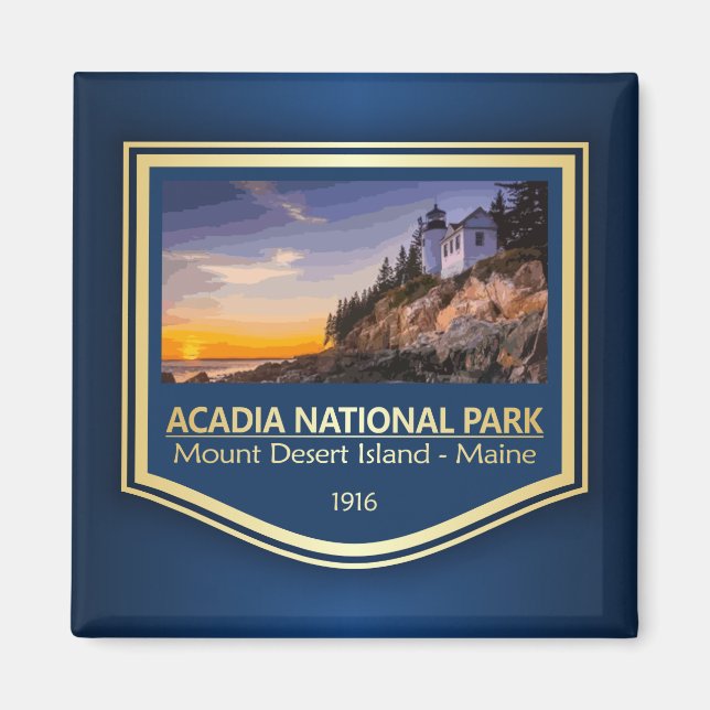 Acadia National Park (PF2) Magnet (Vorne)