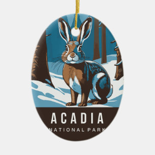 Acadia National Park Schmuck Keramik Ornament