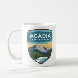 Acadia National Park Travel Abzeichen Kaffeetasse