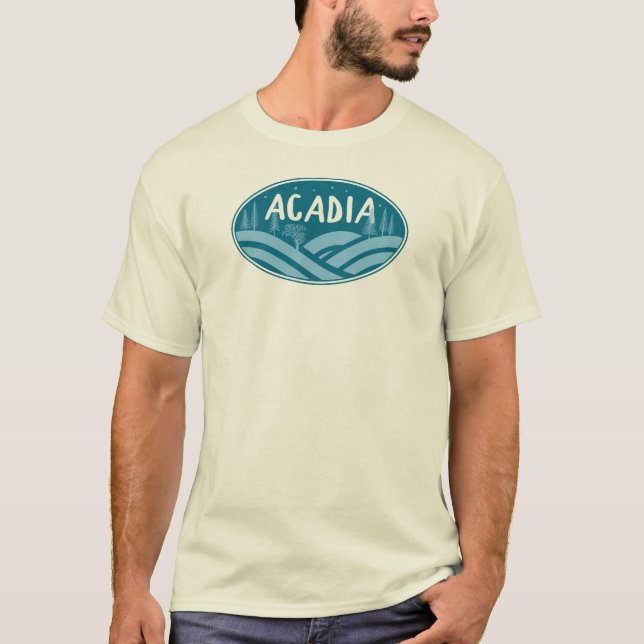Acadia Nationalpark Außenbereich T-Shirt (Vorderseite)