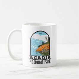 Acadia Nationalpark Bar Harbour Lighthouse Maine Kaffeetasse