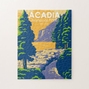Acadia Nationalpark Bar Harbour Ocean Path Puzzle