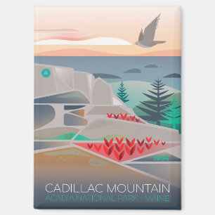 Acadia Nationalpark, Cadillac Mountain Magnet