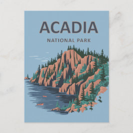 Acadia Nationalpark Cadillac Postkarte