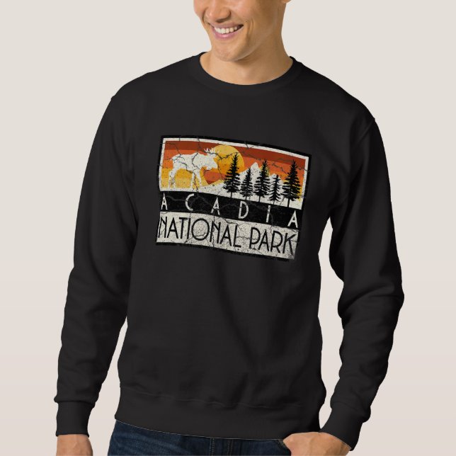 Acadia Nationalpark California Sweatshirt (Vorderseite)