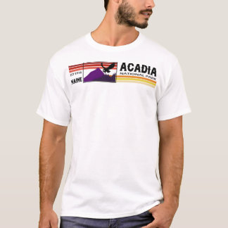 Acadia Nationalpark Falknerei - Gebirge T-Shirt