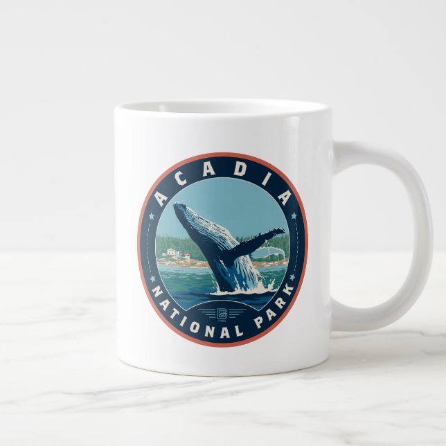 Acadia Nationalpark Jumbo-Tasse (Rechts)