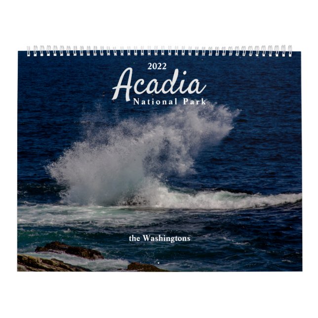 Acadia Nationalpark Kalender (Titelbild)
