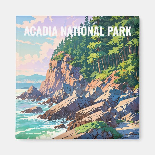 Acadia Nationalpark Magnet (Vorne)