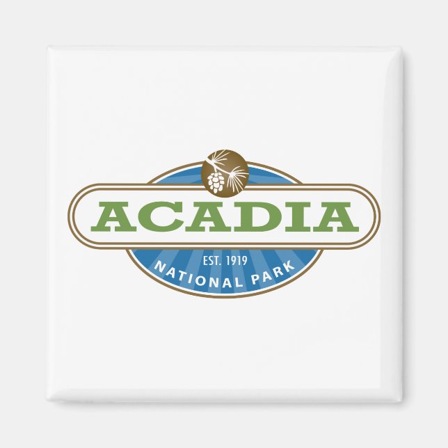 Acadia Nationalpark Magnet (Vorne)