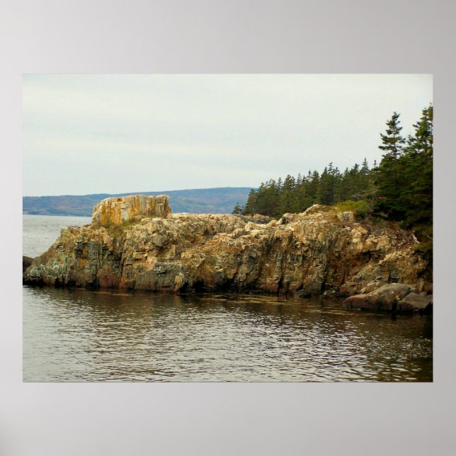 Acadia Nationalpark Maine Poster (Vorne)