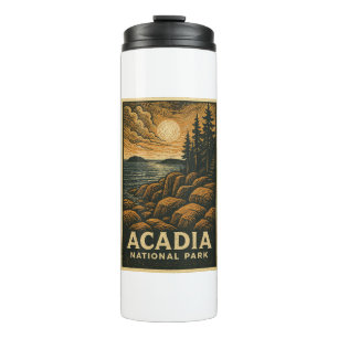 Acadia Nationalpark Maine Thermal Tumbler Thermosbecher