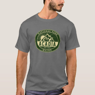 Acadia Nationalpark Maine Wandern im Freien T-Shirt