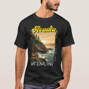 Acadia Nationalpark Otter Cliff erschüttert T-Shirt