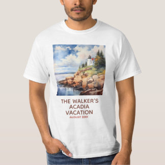 Acadia Nationalpark - Park Bass Harbour Lighthouse T-Shirt