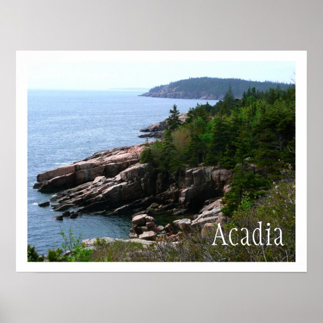 Acadia Nationalpark Poster (Vorne)