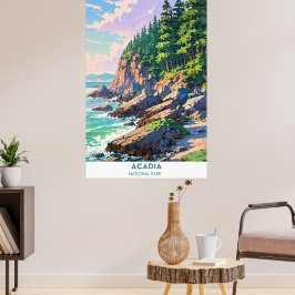 Acadia Nationalpark Poster