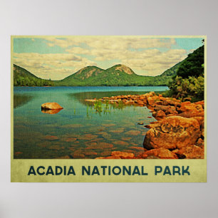 Acadia Nationalpark Poster