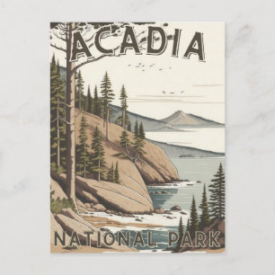 Acadia Nationalpark Postkarte