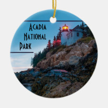 Acadia Nationalpark Souvenir Weihnachten