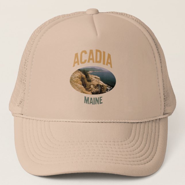 Acadia-Nationalpark Truckerkappe (Vorderseite)