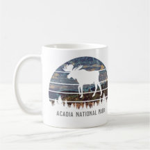Acadia Nationalpark Vintage Elche individuell anpa