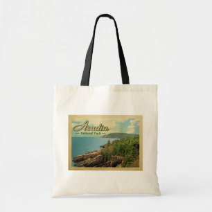Acadia-Nationalpark-Vintage Reise Tragetasche