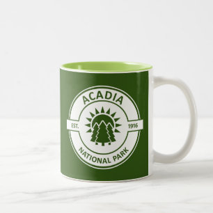 Acadia Nationalpark Zweifarbige Tasse