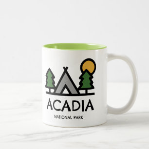 Acadia Nationalpark Zweifarbige Tasse