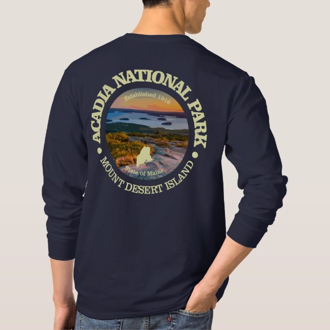 Acadia NP (Cadillac Mtn) T-Shirt (Rückseite)