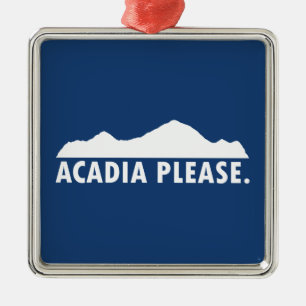 Acadia Ornament Aus Metall