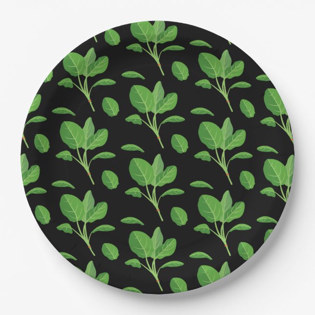 Acadia Pappteller (Vorderseite)