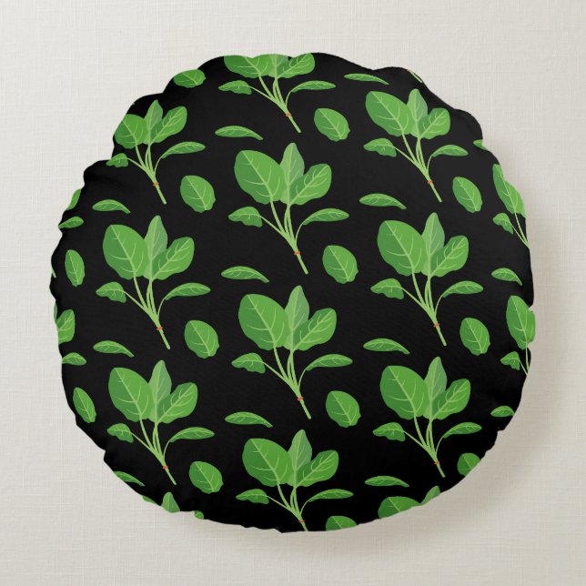 Acadia Rundes Kissen (Vorderseite)