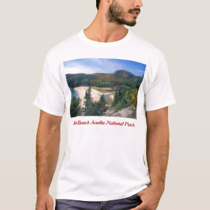 Acadia-Sand-Strand übersehen T-Shirt